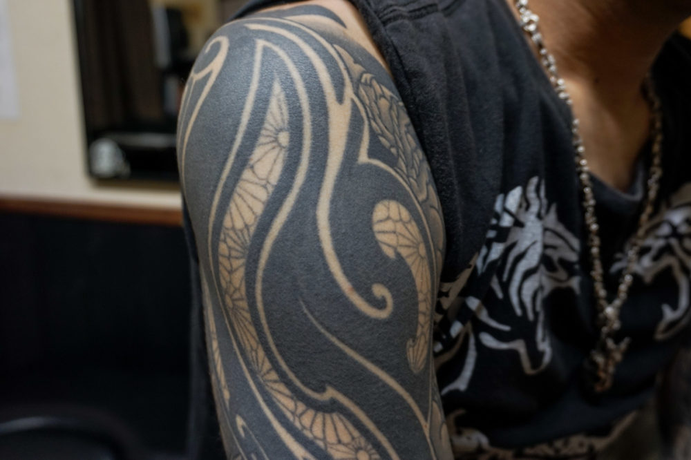 和彫りとトライバルの刺青・タトゥー