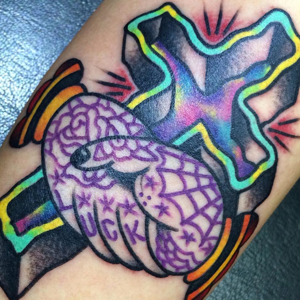 UE THE PARLOUR パーラー budspool tattoo ポスター
